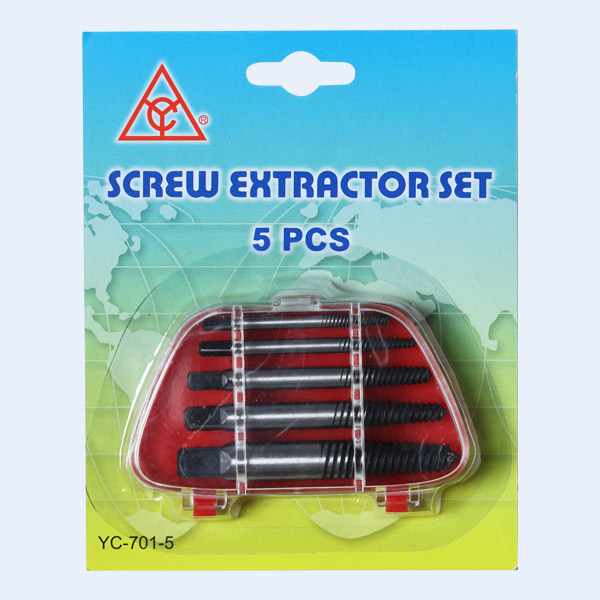 YC701 Precision Screw Extractor Set